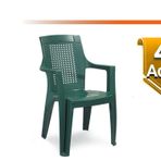 4 ADET SAĞLAM PLASTİK SANDALYE KOYU YEŞİL RENK - GÜNÜN FIRSATI