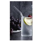 4 Adet Şeffaf Cam Pipet Eğimli Cam Pipet