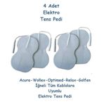 4 Adet Tens Pedi Acura Relax Nordmende Tüm Cihazlarla Uyumlu