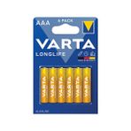 4 Adet Varta Longlife Extra 6'Lı İnce Pil