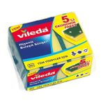 4 Adet Vileda Sünger 5'li Eko Düz Paket