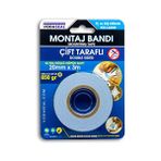 4 Adet Vodaseal Çift Taraflı Bant Beyaz 20Mmx3mt