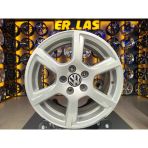 4 Adet Volkswagen Polo Orıjınal 6*15 5*100 Et40 57.1 Sılver Jant Revize Edilmiş (Takım)