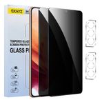【4 adet】Samsung Galaxy S21 için görüş koruma folyosu, gizlilik zırhlı koruma camı, gözetleme önleyici folyo, anti spy koruyucu cam