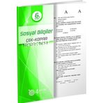 4 Adım Yayınları 6. Sınıf Sosyal Bilgiler Çek Kopar Yaprak Test