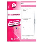 4 Adım Yayınları 8. Sınıf Matematik Çek-Kopar Yaprak Test / Kolektif / 4 Adım Yayınları / 9786052570876