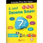 4 Adım Yayınları LGS 8. Sınıf 7'li Deneme Sınavı Seti