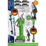 4 Akülü BA01061Y V598/21V Şarjlı 15CM Budama Testeresi ve 30MM Bağ Makası Budama Makası , Dal Budama Kesme Bıçkı Makinesi