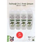 4 AL 3 ÖDE Hacı Şakir Zeytinyağlı 2si 1 Arada Şampuan Yenileyici 500 ml ve ROSIE