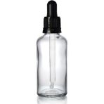 4 As Depo Şeffaf Cam Şişe 100 ml Cam Damlalıklı 3'lü
