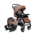 4 Baby Active Gold Plus Travel Sistem Kahverengi Bebek Arabası