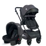 4 Baby Comfort Exclusive Seyahat Sistem Antrasit Bebek Arabası