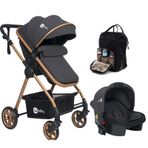 4 Baby Esse Gold Travel Bebek Arabası Puset + Çanta antrasit