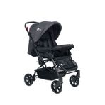 4 Baby Olympus Siyah Antrasit Şase Çift Yönlü Bebek Arabası