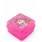 4 Bölmeli Beslenme Kutusu, Kaşık ve Çatal Setli Okul Beslenme Kabı, Çocuk Yemek Kabı, Lunch Box, Okul Yemek Kutusu, Sızdırmaz Beslenme Kabı, Taşınabilir Lunch Box, 8 Islak Mendil (Pembe)