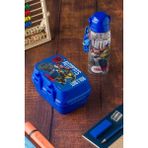 4 Bölmeli Beslenme Kutusu Matara Seti - Çocuk Yemek Taşıma ve Saklama Kabı Seti Transformers 7176091