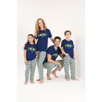 4 Çift Anne Kız Çocuk Baba Oğul Aile Pijama Takım