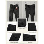 4 Fourwing Fourwing Taktik Taktikal Spor Su Geçirmez Avcı Outdoor Pantolon - 2XL - Gri