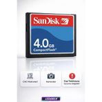 4 Gb Compact Flash Cf Hafıza Kartı