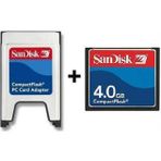 4 Gb Compact Flash Kart + Pcmcıa Adaptör