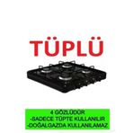 4 Gözlü Tüplü Set Üstü Ocak 4 Gözlü Ocak Lpg Uyumlu Ocak Tüplü Ocak Tezgah Üstü Gazlı Ocak