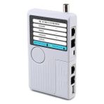 4 In 1 Ağ Kablo Test Cihazı RJ45/RJ11/USB/BNC Lan Kablo Cat5 Cat6 Tel Test Cihazı - belirtilmemiş