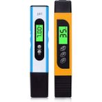 4 In 1 Ph Ölçer Tds Metre Dijital Su Kalitesi Tds Metre Tds Ph Ec Sıcaklık Havuz Akvaryum Içme Suyu (Yurt Dışından) - Set - Siyah