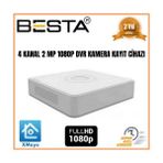 4 Kanal 2 Mp 1080N Dvr Kamera Kayıt Cihazı KD-244