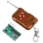 4 Kanallı Uzaktan Kumandalı Rf Modülü Alıcı Verici