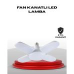 4 Kollu Katlanır Pervane Led Ampül 60 Watt Yüksek Aydınlatma Tasarrufu