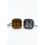 4 Led Angel Hardcap Kapaklı Motosiklet Sis Farı