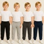 4 Li Jogger Eşofman Altı Cocuk - 8 Yaş - 0-Kahverengi