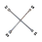 4 Lü Artı Bijon Anahtarı - 17,19,21,23 Mm
