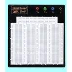 4 LÜ Büyük Boy Breadboard 3220 Delik Beyaz Born Klemensli ( 2,54 Header Uyumlu )