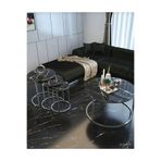 4 Lü Temperli Kırılmaz Cam C Model Sehpa Takımı (ZİGON VE ORTA) 843131531