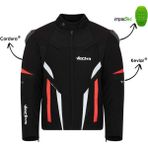 4 Mevsim Hörgüçlü Motosiklet Montu Sd Pro Speed 2 - 3XL - Renkli