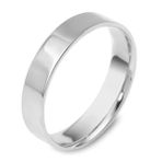 4 mm düz klasik alyans kla6