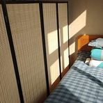 4 Panel Bağımsız Oda Bölücü ile Yatak Odanızda Gizliliği Artırın Evcil ve Çocuklar için İdeal Ev veya Stüdyo Daire için Katlanır Giyinme Perdesi Uzun 180 cm