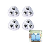 4 PCS 3 BİLYA TEKERLEKLİ MOBİLYA EŞYA TAŞIMA APARATI 360 DERECE (5264)