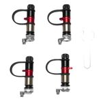 4 PCS Lastik Deflatör Valf Kiti Otomatik Durdur Hızlı Deflasyon OFF OFF SUV Kamyonu Lastik basıncı Izleme Sistemi Ile Uyumlu