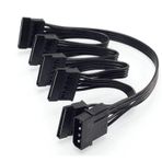 4 Pin To 5 Port Sata Power 4355P Güç Çoklu Çoklayıcı Kablosu Hard