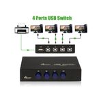 4 PORT ÇOKLU BAĞLANTI YAZICI PRİNTER USB ÇOKLAYICI SWITCH HUB