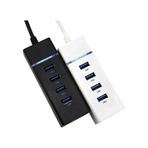 4 Port Usb Hub 3.0 Usb Çoklayıcı Işıklı Usb Çoğaltıcı Switch