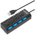 4 Port Usb Hub Çoğaltıcı Çoklayıcı Swıtch 4863P Anahtarlı Hab
