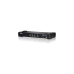4 Port':Lu Usb 2.0 Dvı Kvmp™ Switch + 2 Portlu Usb (2.0) Hub, Masaüstü Tip, Kvm Bağlantı Kablosu Ürün Beraberinde Gelmektedir