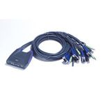 4 Portlu Usb Vga Kvm (Keyboard/Video Monitor/Mouse) Switch, Hoparlör Bağlantısı Mevcut, Masaüstü Tip, Tdrtr