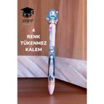 4 RENKLİ TÜKENMEZ KALEM ANİME MODELLER 1 ADET