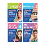 4. Sınıf Dinamik Soru Bankası Seti - Türkçe-Matematik-Sosyal Bilgiler-Fen Bilimleri (4 Kitap)