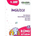 4.Sınıf İngilizce Konu Kitabım-​CanCan Yayınları