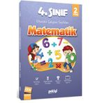 4. Sınıf Matematik Etkinlikli Çalışma Sayfaları 2. Kitap-Pekiyi Yayınları